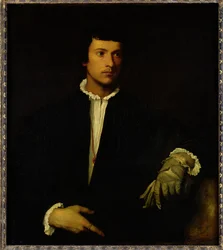 Der Mann mit dem Handschuh, um 1520